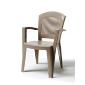 High Back Stacking Arm Chair