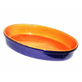 Terracotta 8" x 5" Oval Baker