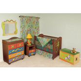 Little Lizards 2-in-1 Convertible Crib Set