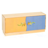 Little Lizard Two Door Storage Unit in Chocolate