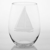 Sailboat Red Wine Tumbler (Set of 4)