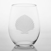 Seashell White Wine Tumbler (Set of 4)