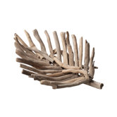 Driftwood Leaf Serving Tray