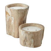 Pepper Log Candle