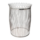 Nickel Dot Wire End Table