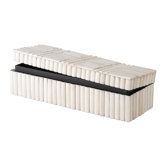 Bone Rod Pattern Rectangular Box