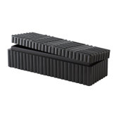Horn Rod Pattern Rectangular Box