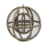 Wire Atlas Sphere (Set of 2)