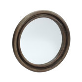 Wood Perimeter Mirror
