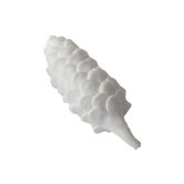 Porcelain Pine Cone Ornament