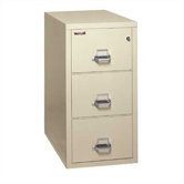 Three-Drawer Vertical Letter File