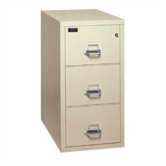 2-Hour Rated Three-Drawer Vertical Legal File