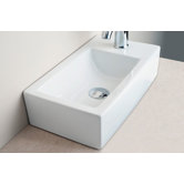 Small Rectangular Bar Single Hole Sink