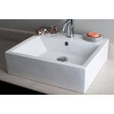Rectangular Single Hole Vessel Sink