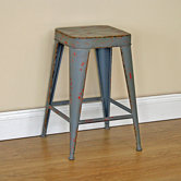 Distressed Stacking Stool