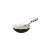 Tramontina Gourmet Ceramica 01 Deluxe Porcelain Enamel Metallic Black Fry Pan