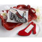 ''First Class Fashionista'' High Heel Luggage Tag