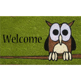 Owl Welcome Doormat