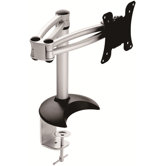 Single Arm LCD Monitor Desk Mount for 14'' - 19'' Computer Monitor