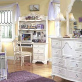 Reflections Computer Desk with optional Hutch