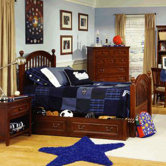 American Spirit Low Four Poster Bed