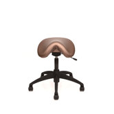 Height Adjustable Saddle Stool