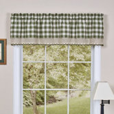 Buffalo Check Valance