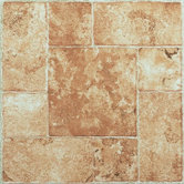 Nexus 12" x 12" Vinyl Tile in Beige Terracotta