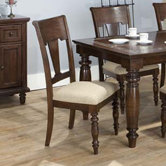 San Antonio Slat Back Side Chair