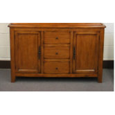 Burnished Oak Cabinet
