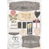 Cardstock Stickers Husband & Wife