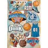 Cardstock Stickers Above the Rim