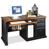 Single Pedestal Computer Desk