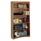 California Bungalow 70" H Five Shelf Bookcase