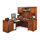 Mission Pasadena Left Hand Facing Computer Workstation