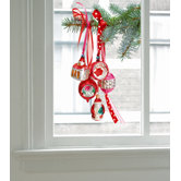 Limited Christmas Edition Window Decals in Red