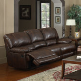 Carlos Bonded Leather 3 Seater Sofa