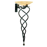 Antinea One Light Wall Sconce in Rusty