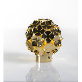 Orten'Zia Rechargeable Table Lamp in Gold Plated