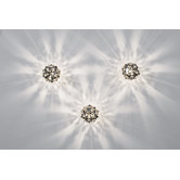 Orten'Zia One Light Ceiling Lamp or Wall Sconce in Nickel