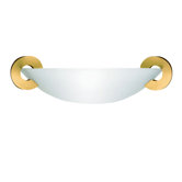 Solune 5.1" One Light Wall Sconce in Gold