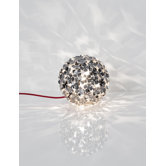 Orten'Zia One Light Table Lamp in Nickel