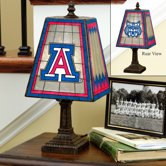 NCAA Art-Glass Table Lamp