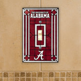 NCAA Art Glass Switch Cover