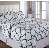Quatrefoil Duvet Cover Set