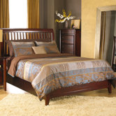 City II Rake Storage Slat Bed