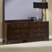 Legend Wood 6 Drawer Standard Dresser