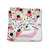 Hooded Towel Set in Balloons Pink