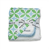 Hooded Towel Set in Foursquare Blue