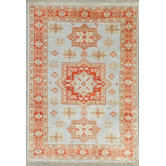 Kazak Blue Oriental Rug